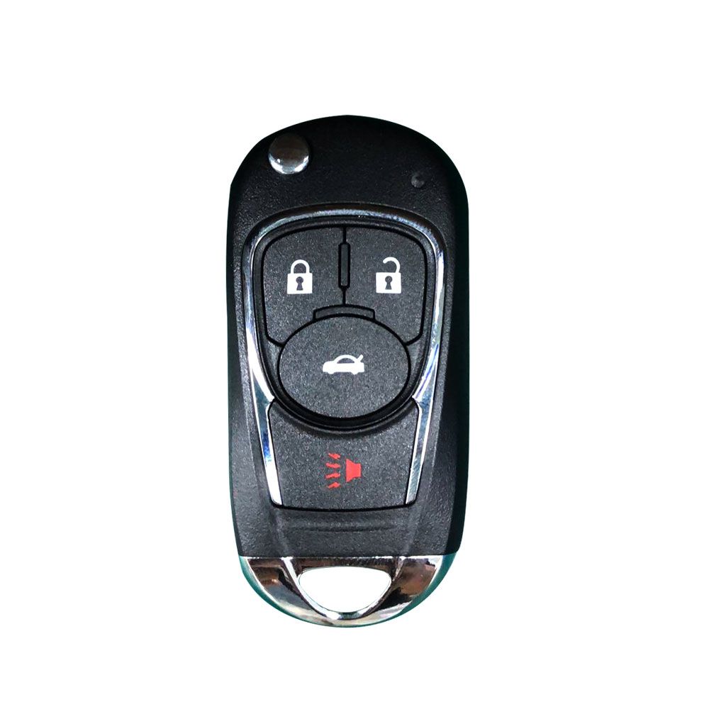 Xhorse xkbu02en llave de control remoto por cable Buick Flip 4 botones en inglés 5 piezas / lote