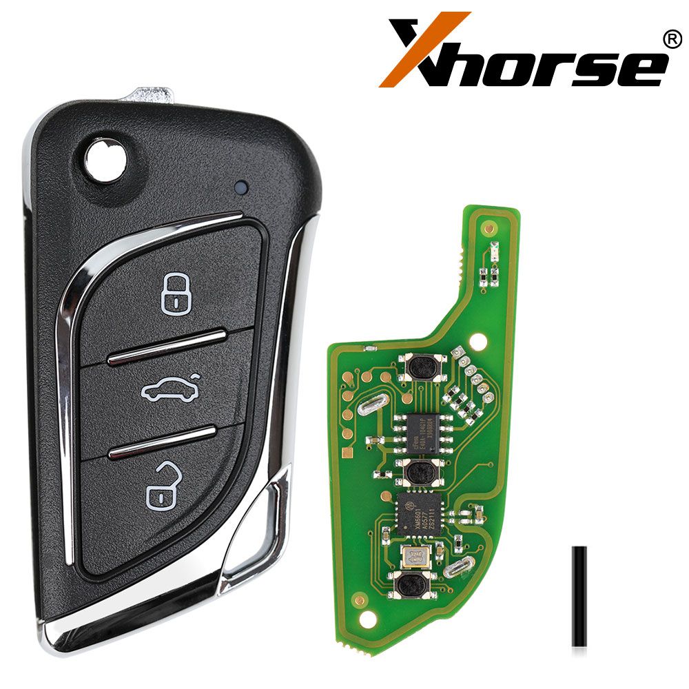 Clave de control remoto del cable xhorse xklks0en para Lexus 5 piezas / lote