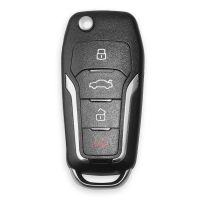 Xhorse xnfo01en llave de control remoto universal 4 botones para la versión en inglés de Ford 5 / lote