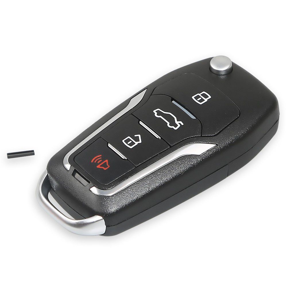  Xhorse XNFO01EN Universal Remote Key 4 Buttons Wireless For Ford English Version 5pcs/lot