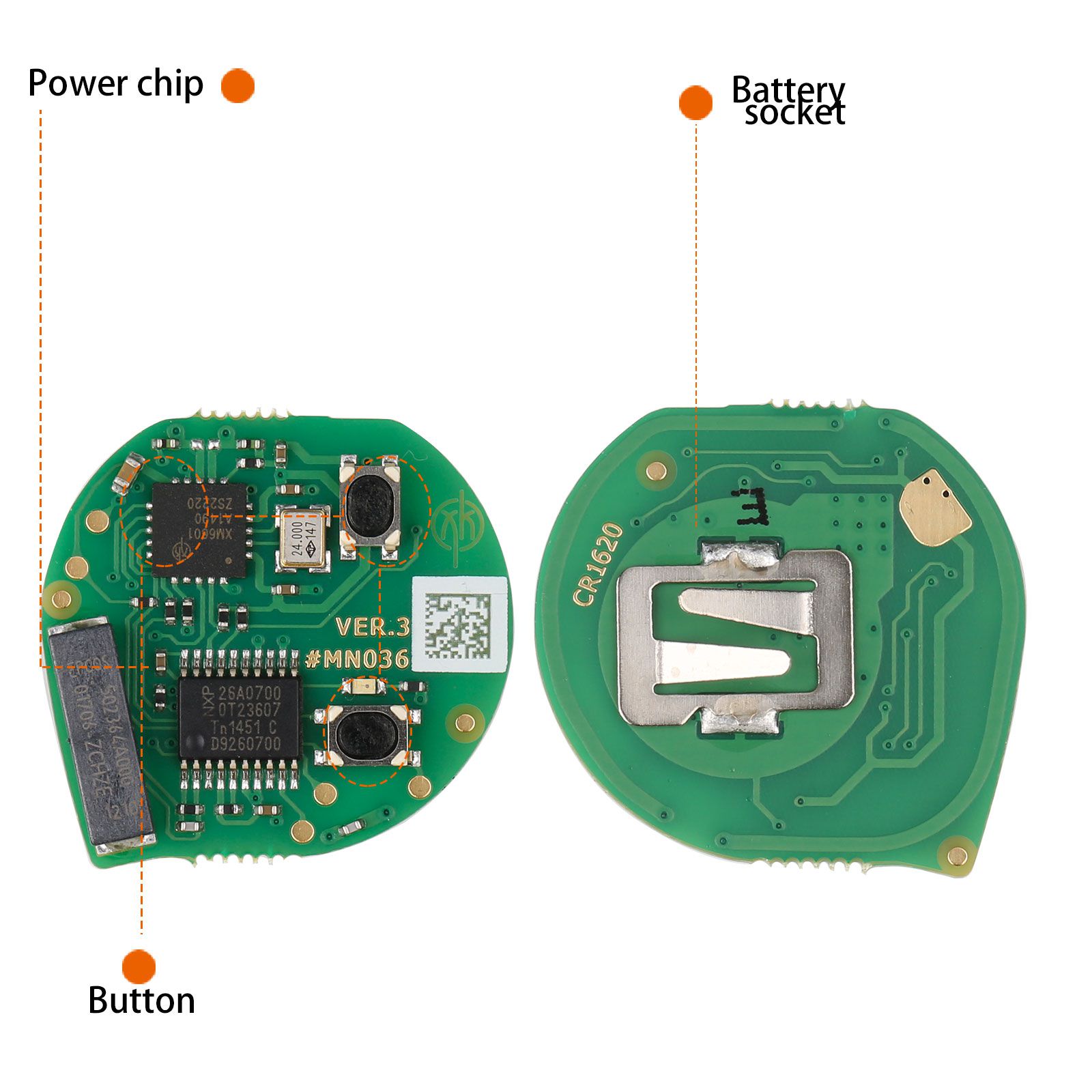 La última llave de control remoto inalámbrico de Suzuki en 2023 xhorse xssz01en su.zk 5 piezas / lote