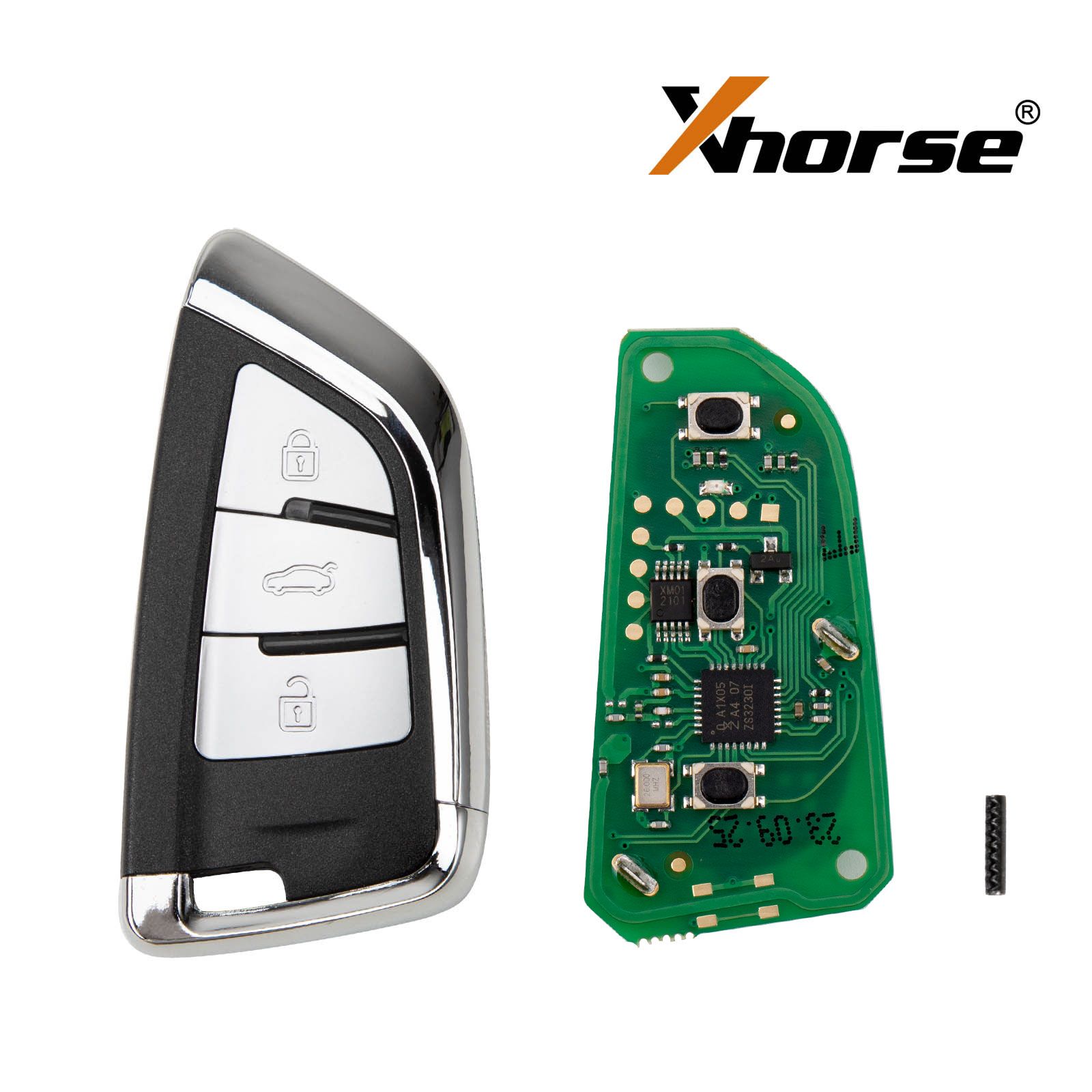 XHORSE XSDFX1EN 3 buttons Small Knife Style Universal Smart Key 5pcs/lot