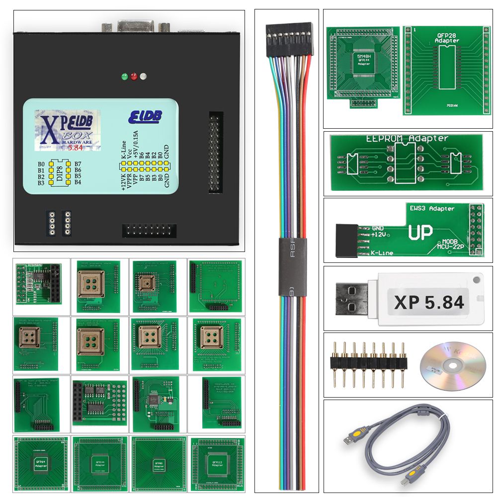 Xprog - m x - prog Box ECU programador xprog - M v5.84 con perro cifrado USB