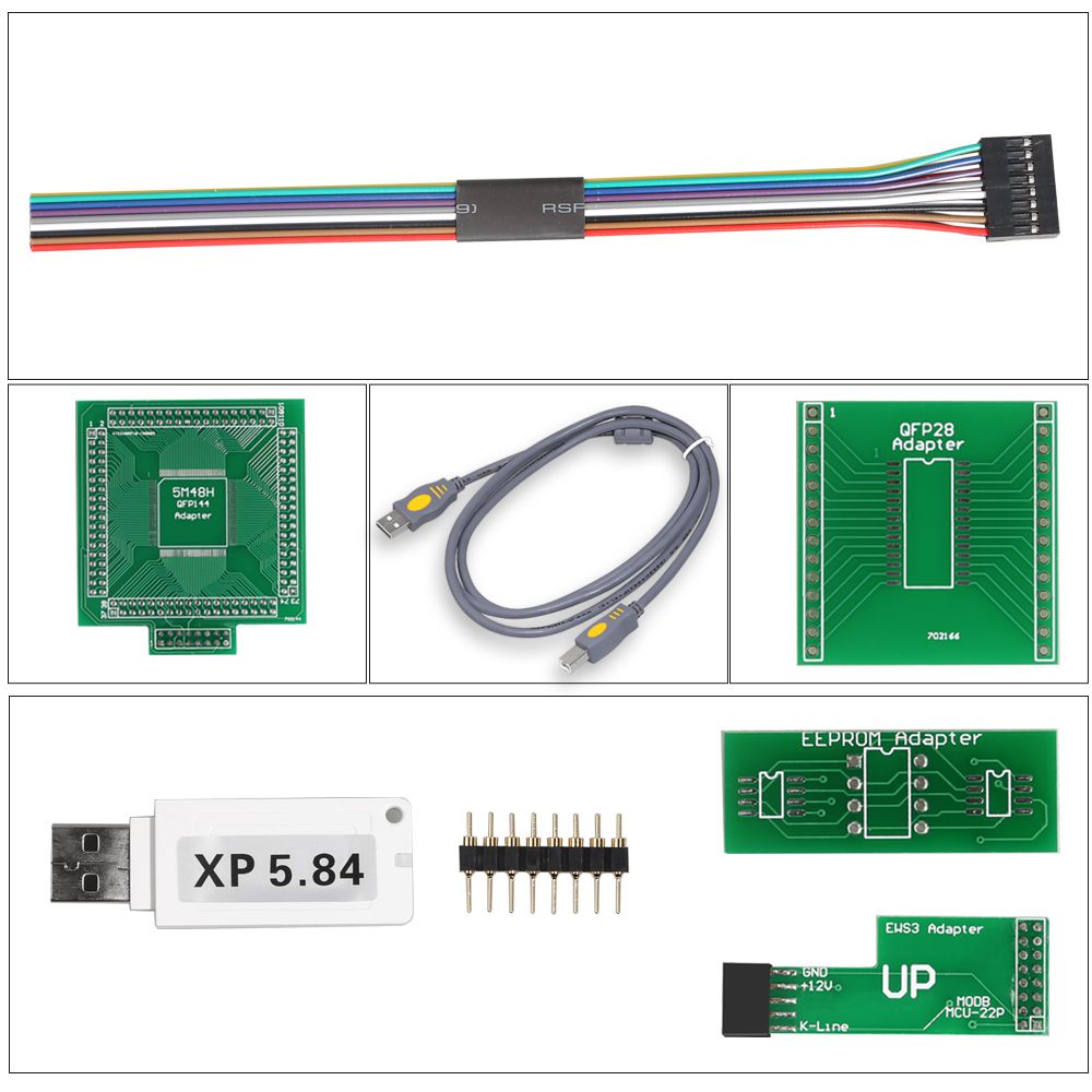 XPROG-M  X-PROG Box ECU Programmer XPROG-M V5.84 with USB Dongle