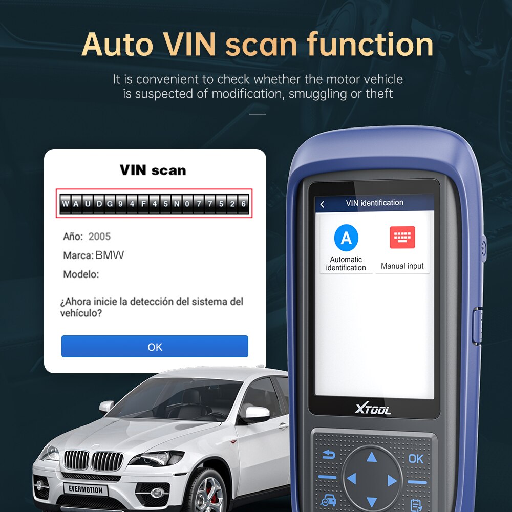 Xtool a30 pro pantalla táctil obd2 herramienta de diagnóstico de automóviles con 15 Funciones de reinicio DPF tpms SAS Oil EPB immo actualización gratuita