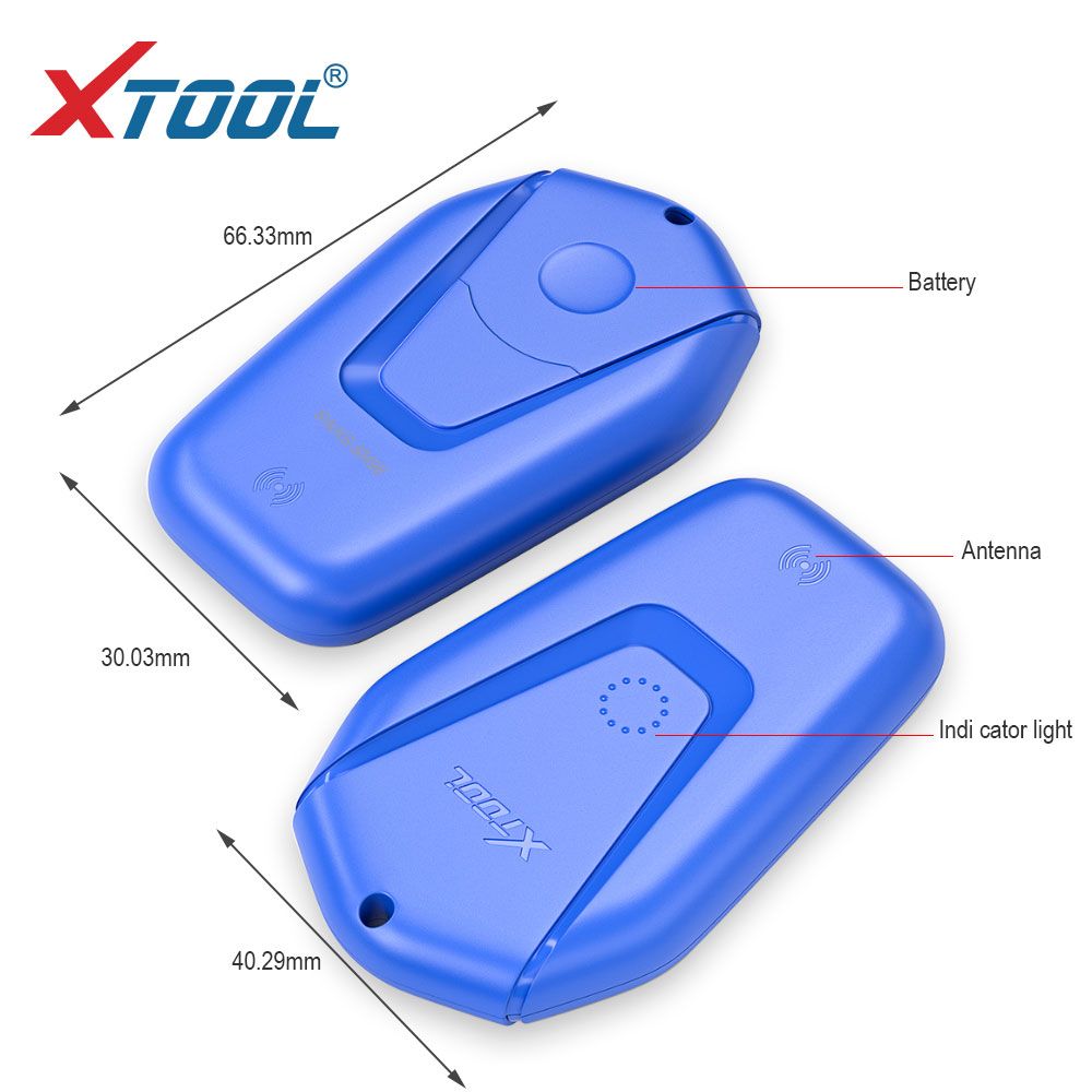 2025 XTOOL D9S Pro plus KS-1 KS01 Smart Key Emulator and KC501 Key & Chip Programmer for Toyota/ Lexus/ Scion All Keys Lost No Need Disassembly