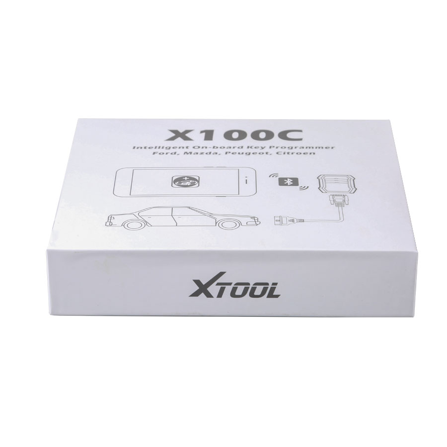 Xtool x100 X - 100 c para iOS y Android auto Key Program para ford, mazda, Peugeot y Citroën
