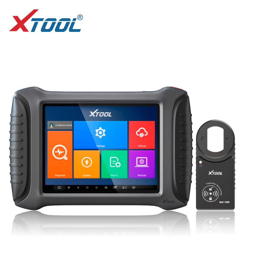 XTOOL X100 PAD3 X100 PAD Elite Professional Tablet Key Programmer With KC100 Global Version