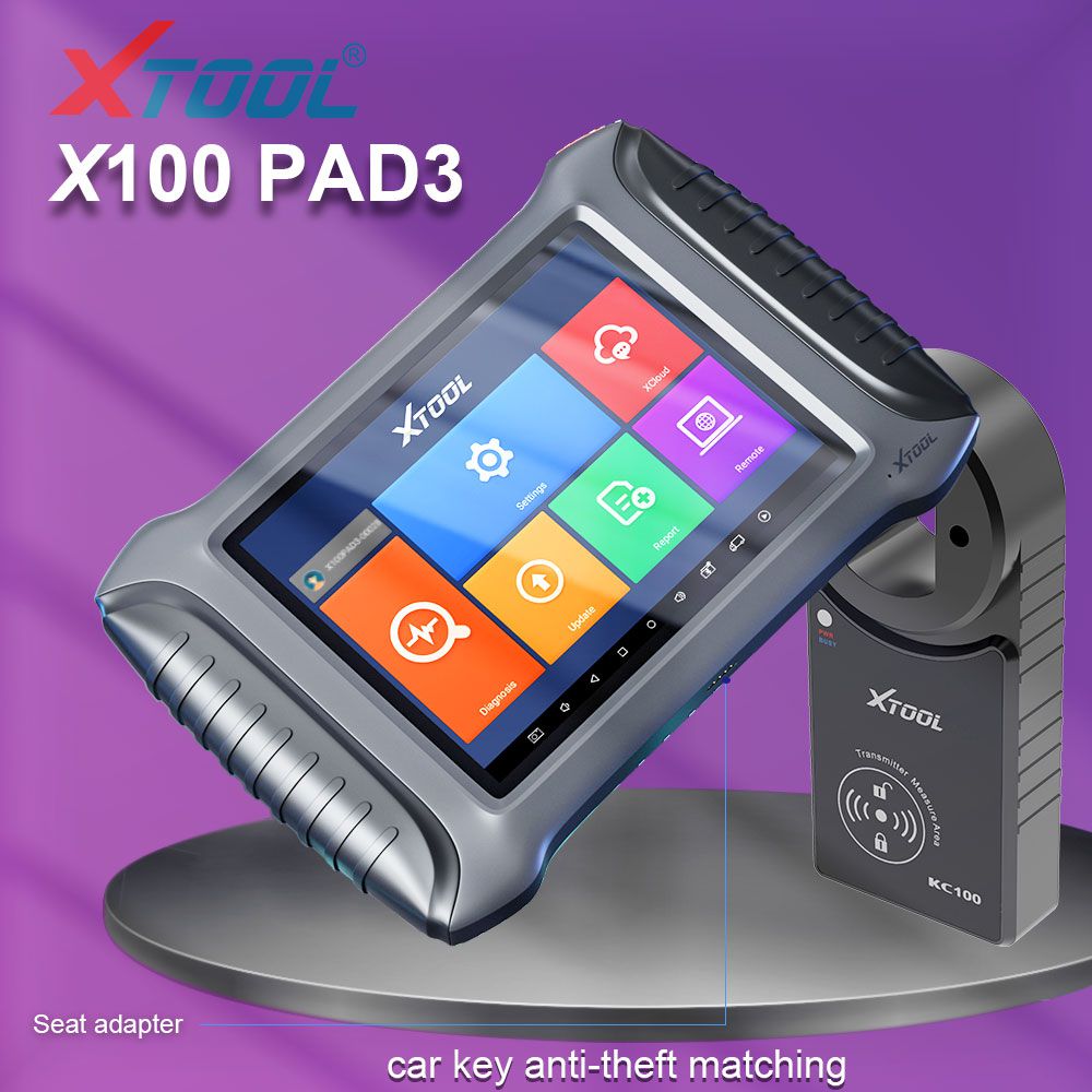 Xtool x100 pad3 x100 PAD elite Professional tablet Key programador, kc100 global Edition