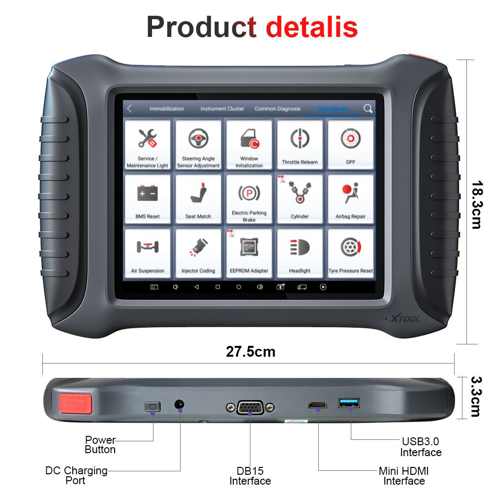 Xtool x100 pad3 x100 PAD elite Professional tablet Key programador, kc100 global Edition