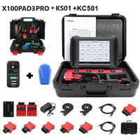 XTOOL X100 PAD3 Pro Key Programming Tools带38+服务的双向扫描工具带KC501全钥匙丢失的整车诊断