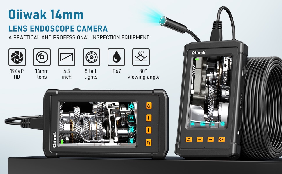 14mm Endoscope Camera