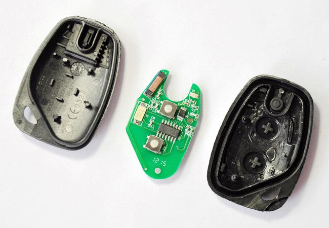 2 buttons pcb board for renault
