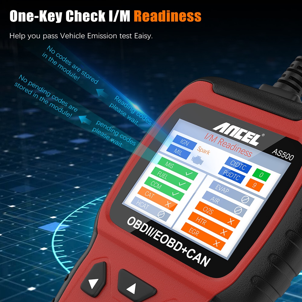 ANCEL AS500 OBD2 Automotive Scanner