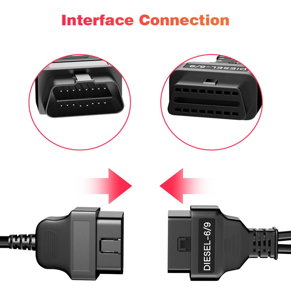 Escáneres de camiones pesados Ancel hd601 obd2