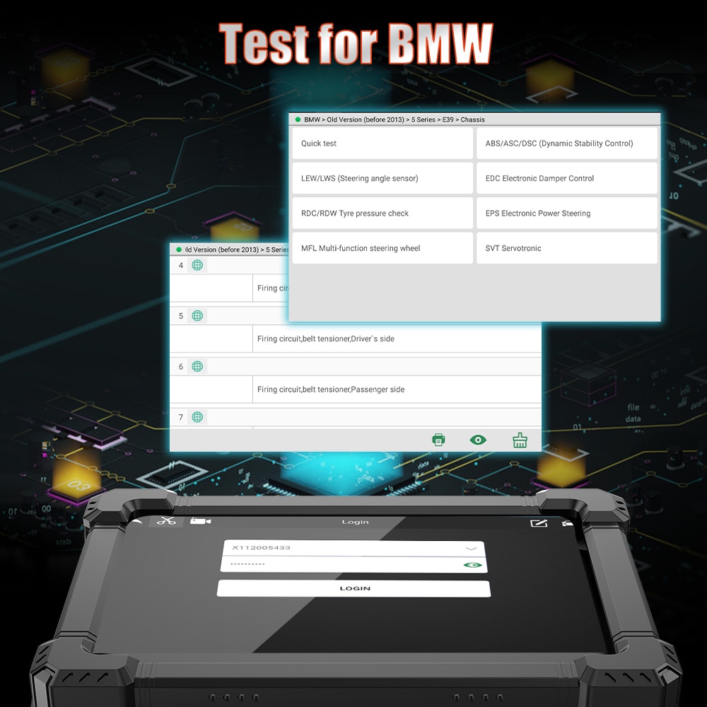 Ancel X7 OBD2 Automotive Scanner