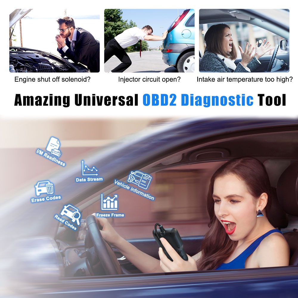 Autek IFIX501 OBD2 Automotive Scanner