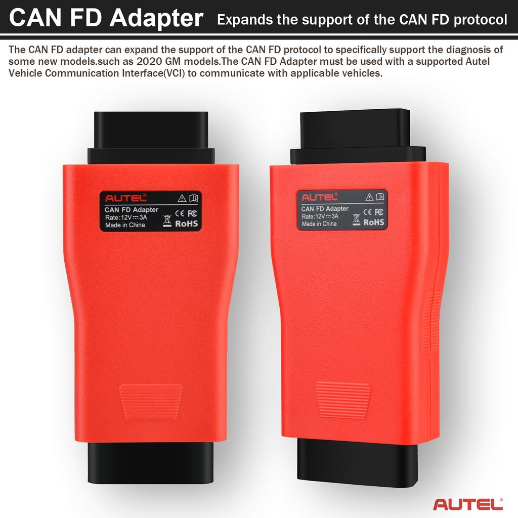 100% original Autel can FD Adapter 