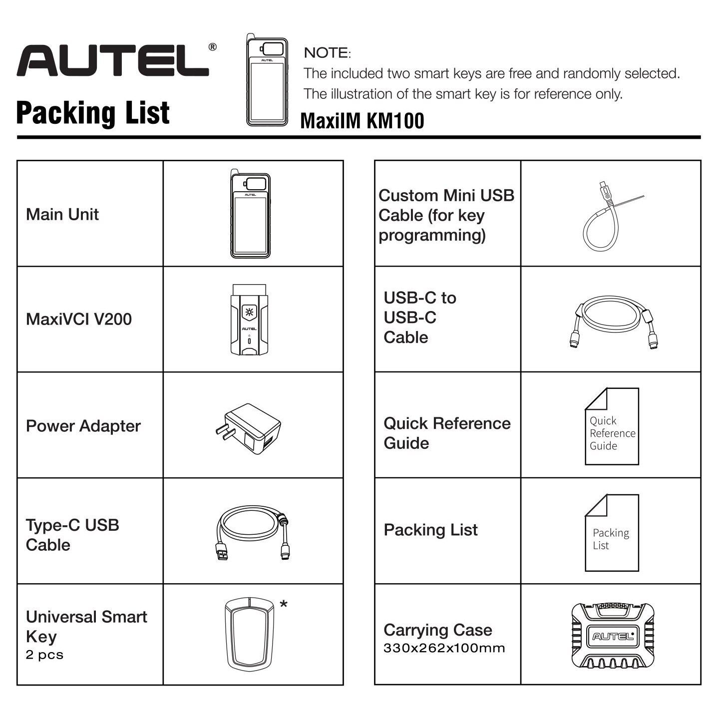 2022 Autel Maxim km100 km100e Generator de claves universales 