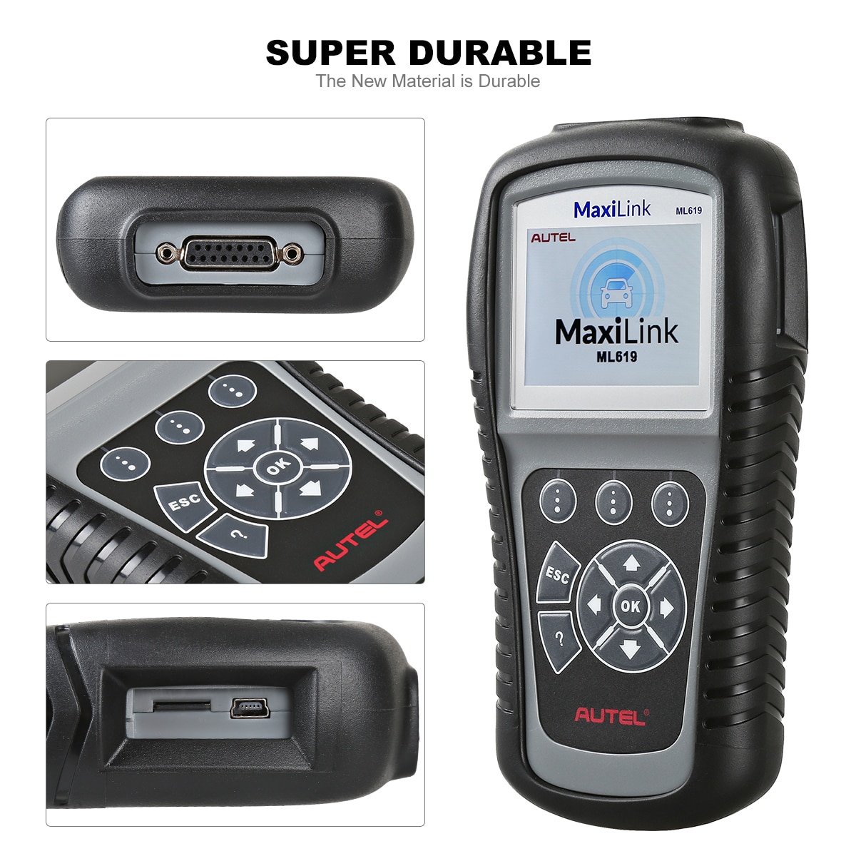 Autel MaxiLink ML619 CAN OBD2 Scanner