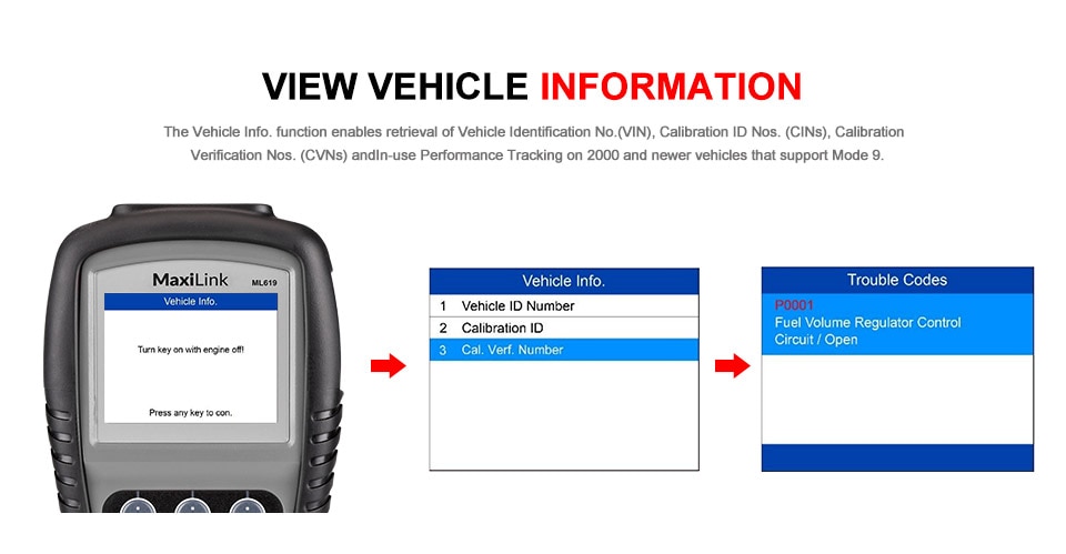 Escáneres Adel maxilink ml619 can obd2