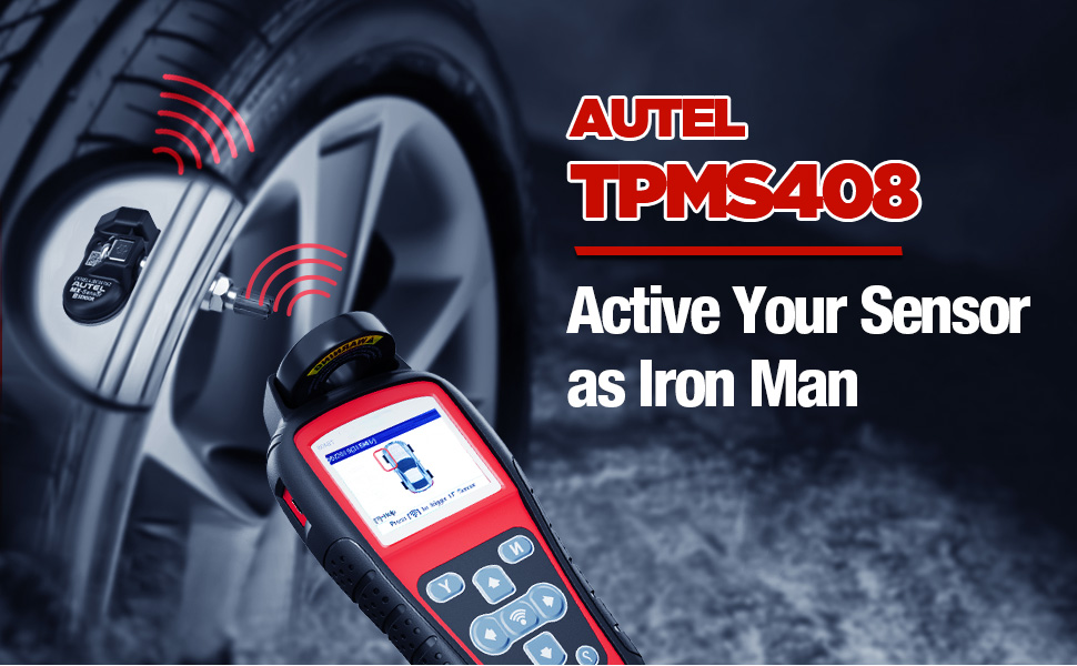 Original Autel MaxiTPMS TS408 TPMS Relearn Tool