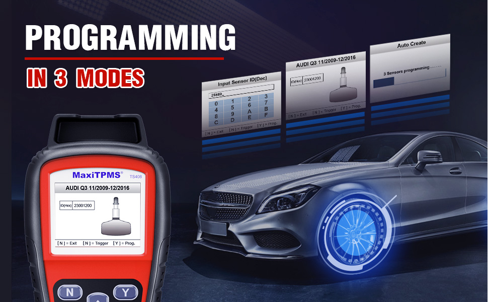 Herramienta de reaprendizaje original de autoel maxitpms ts408 tpms