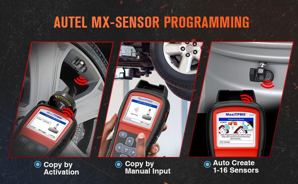 Original Autel MaxiTPMS TS408 TPMS Relearn Tool