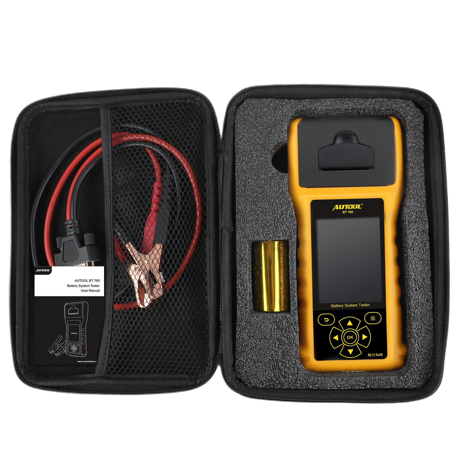 AUTOOL BT760 12V 24V Car Battery Tester