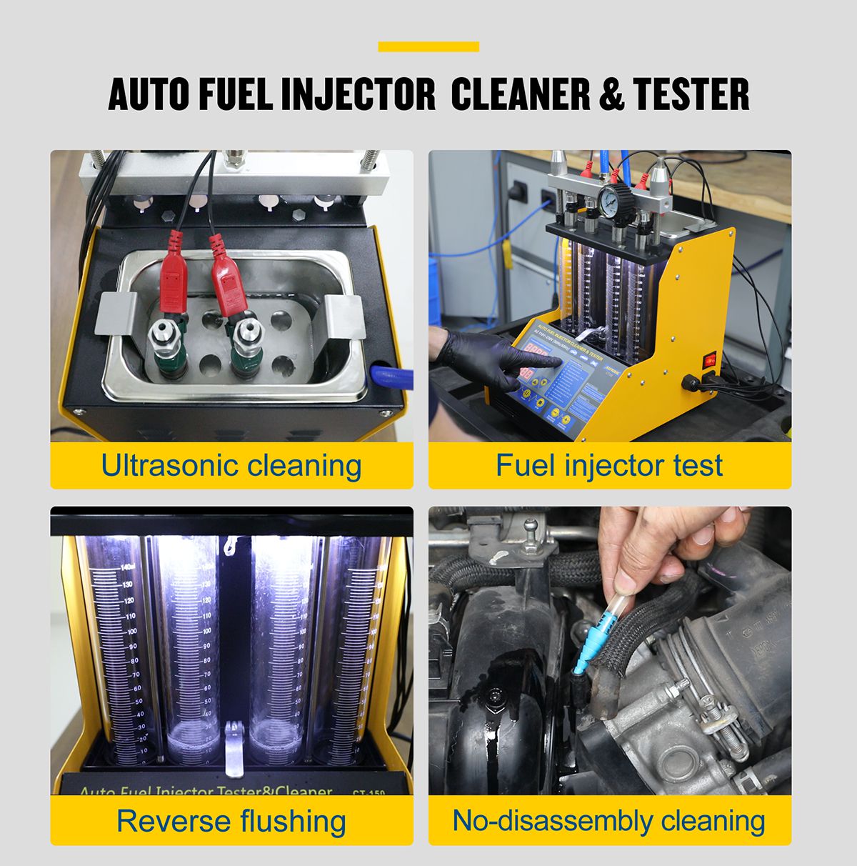 AUTOOL CT150 Car Fuel Injector Tester