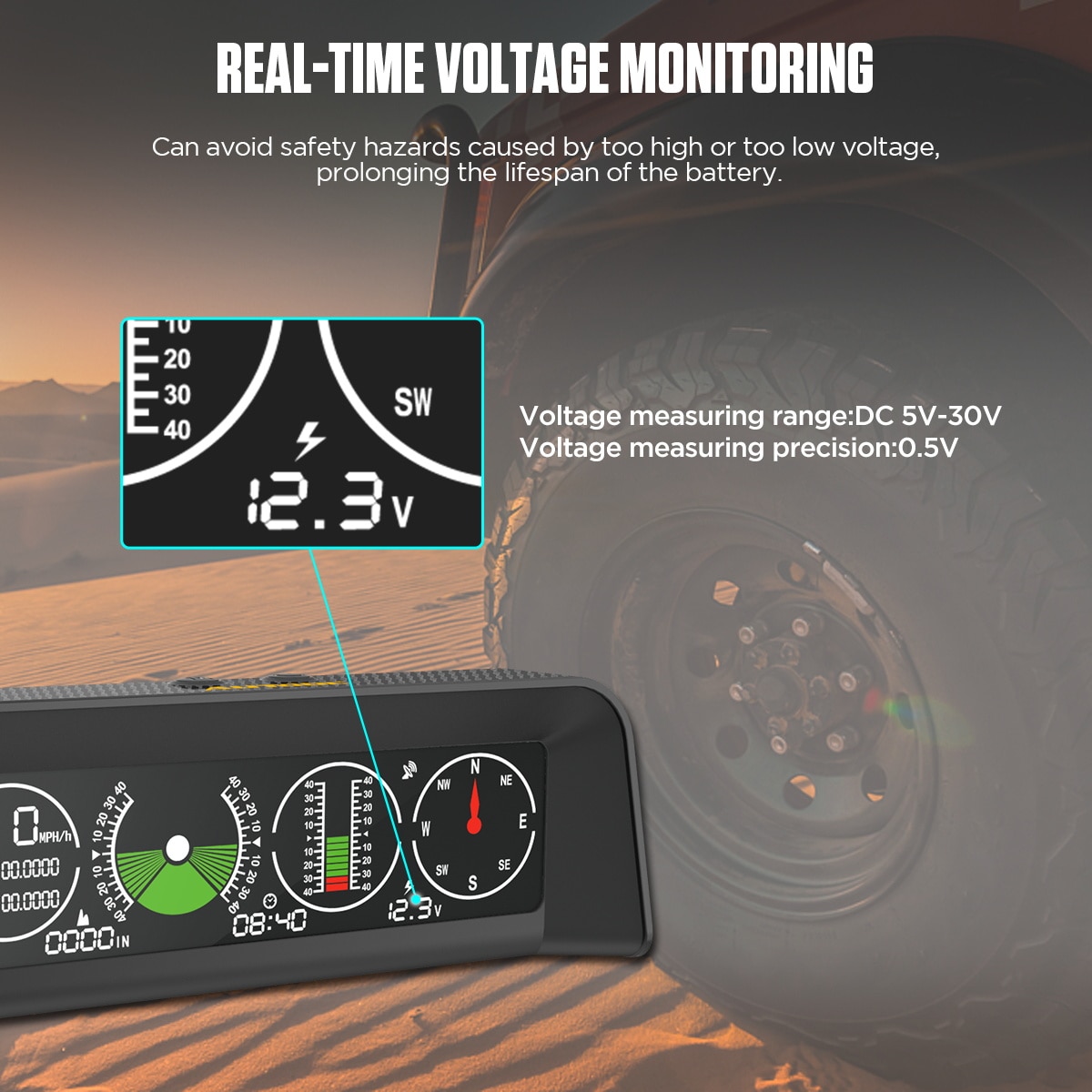 Autool x90 GPS / obd2 Speed PMH KMH incliner