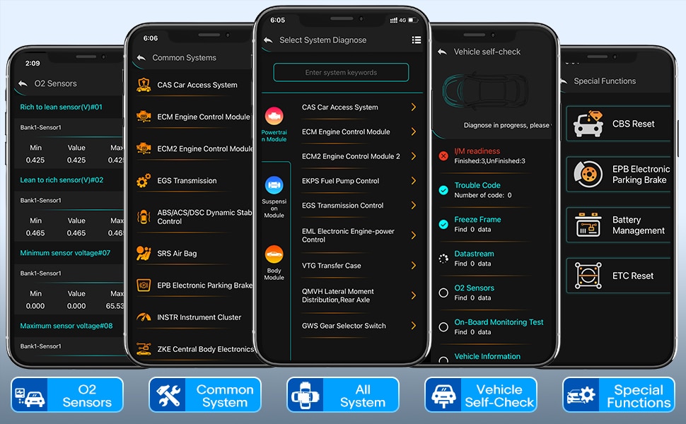 AUTOPHIX 3910 Bluetooth OBD2 Scanner