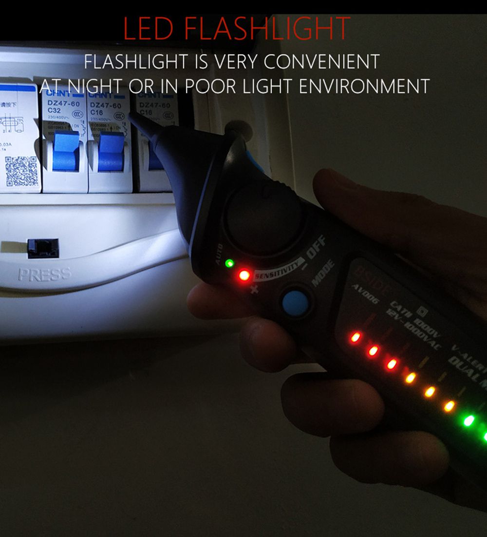 AVD06 Dual Mode Non-contact Voltage Detector Wire Breakpoint Detection