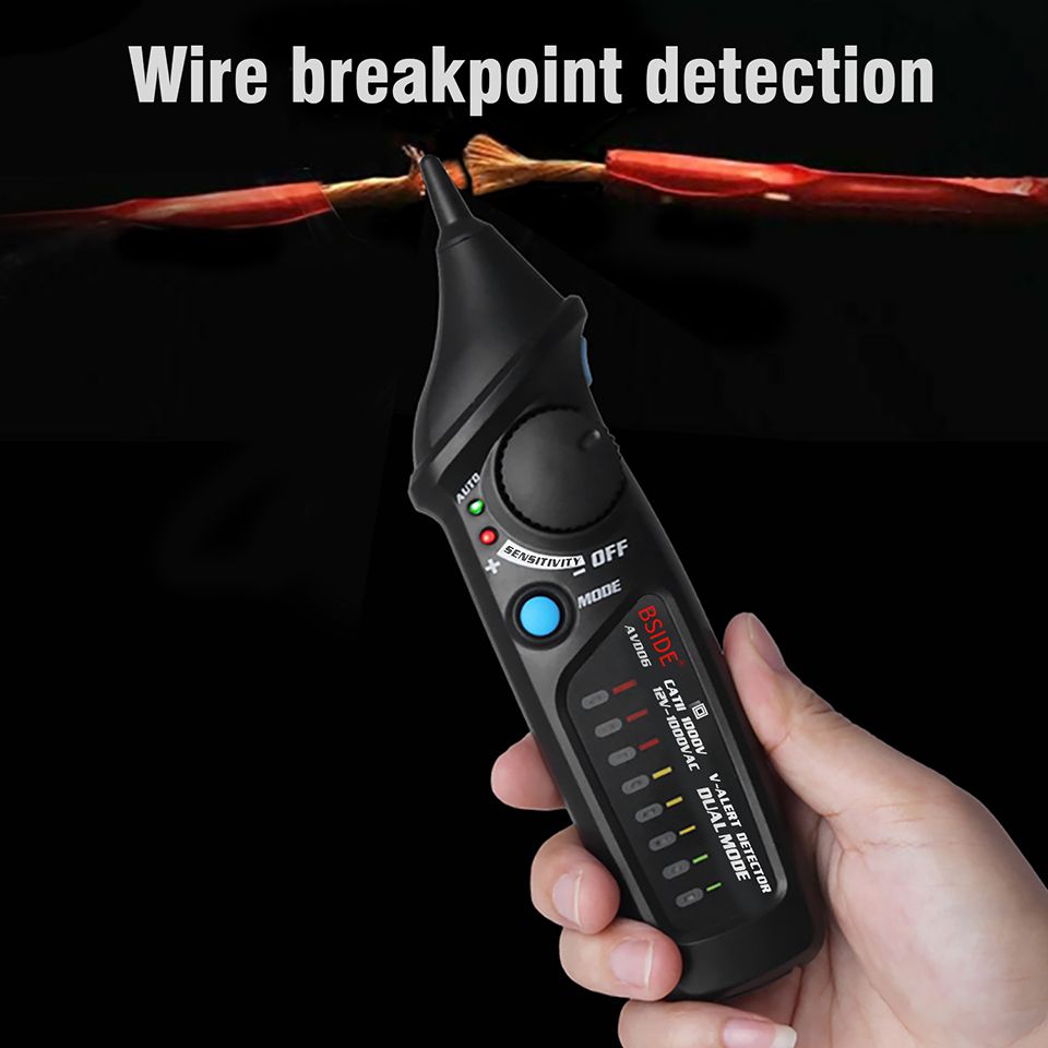 AVD06 Dual Mode Non-contact Voltage Detector Wire Breakpoint Detection