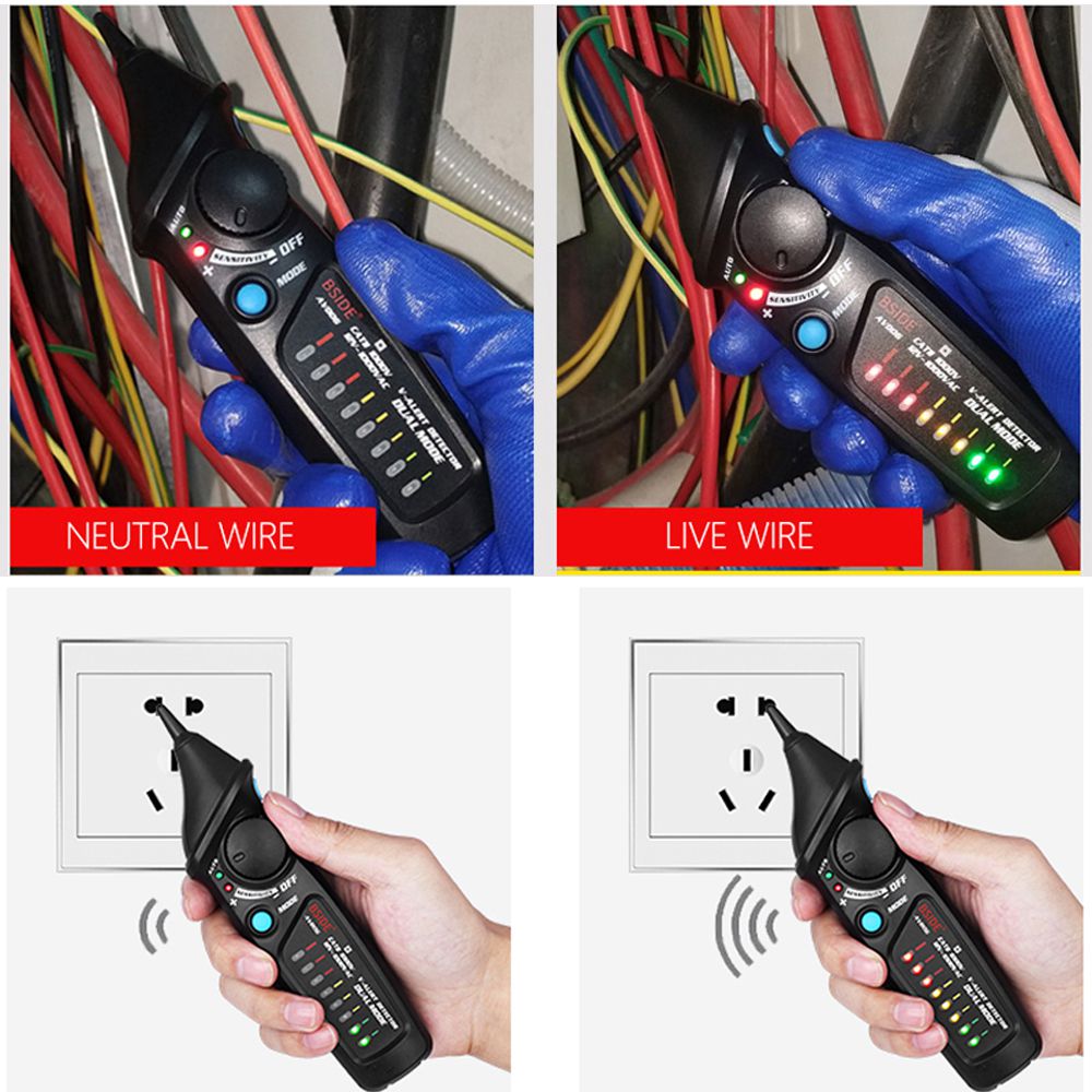 AVD06 Dual Mode Non-contact Voltage Detector Wire Breakpoint Detection