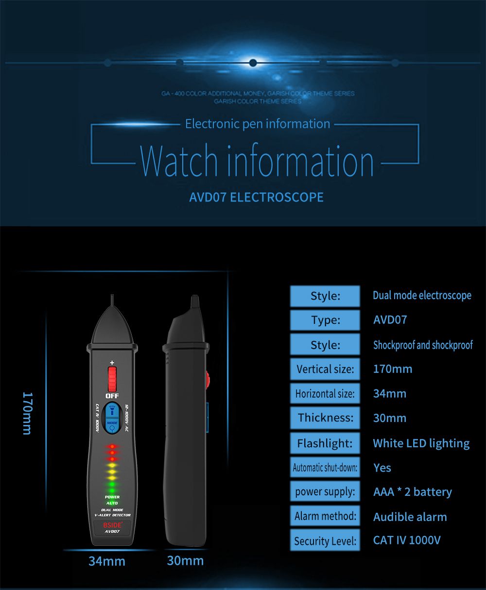 Non-contact Voltage Detector 