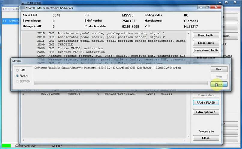 V2018.12 BMW E / F scanner II versión completa