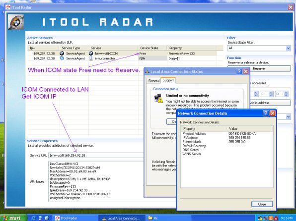 Herramienta de diagnóstico y programación BMW ICOM A2 + B + c, con pantalla de software 1