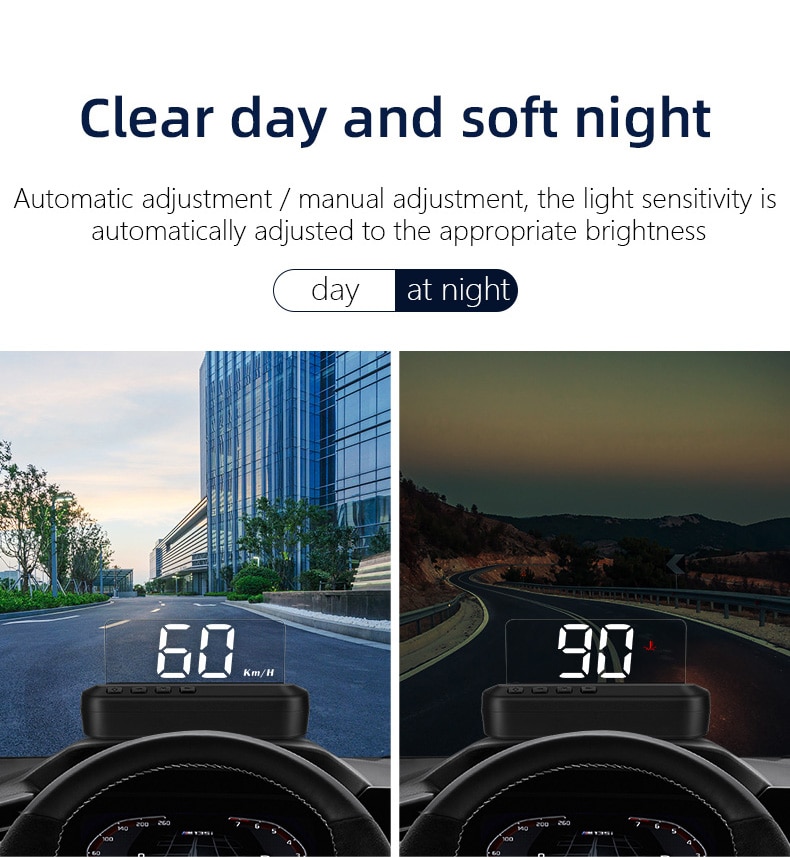 C100 Head - up display obd2 Head - up display Mirror 