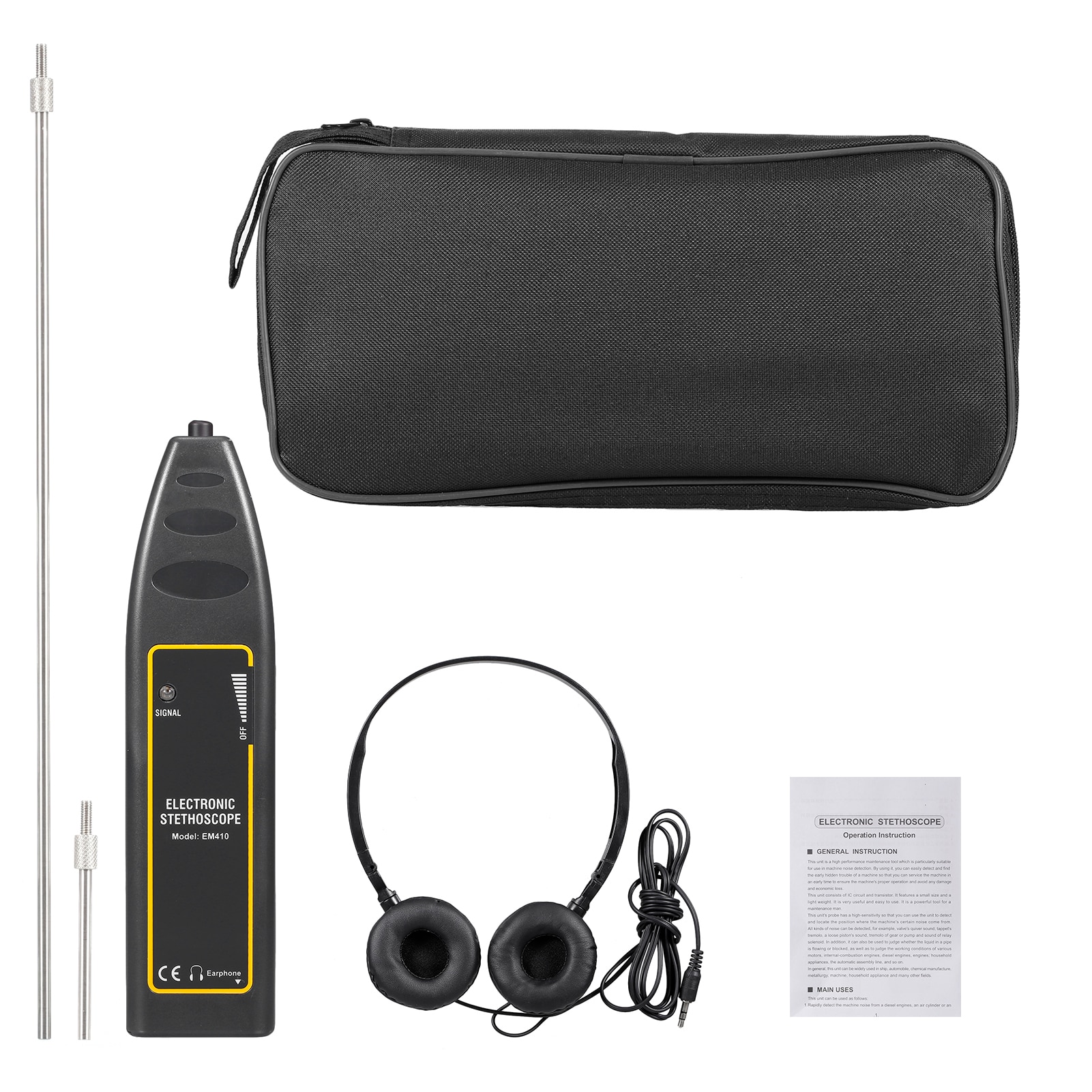 Car Electronic Stethoscope Sound Diagnostic Equipment 