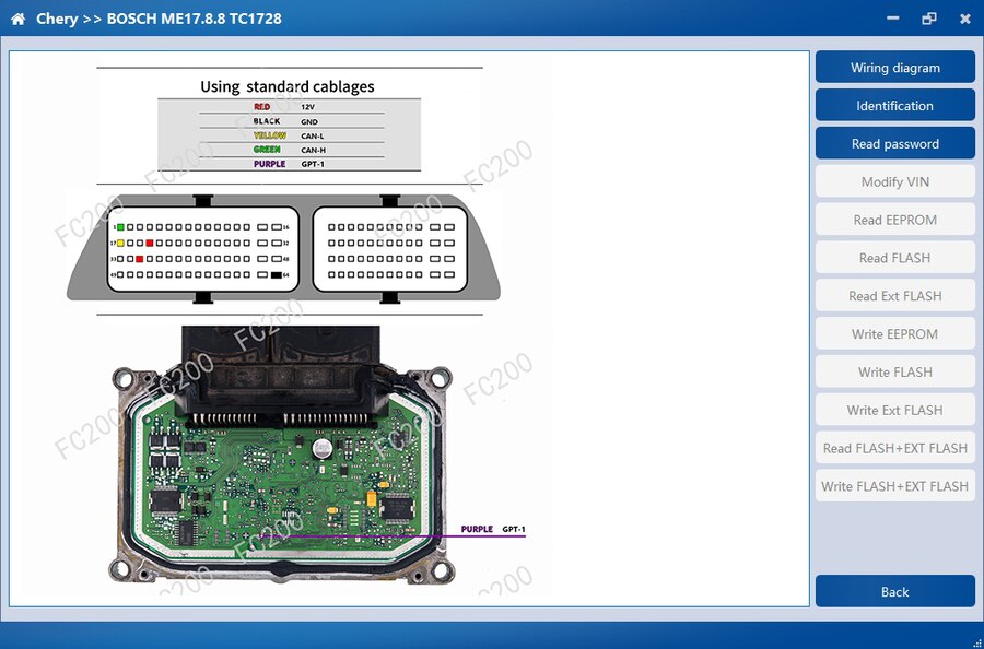 CG FC200 ECU Programmer 