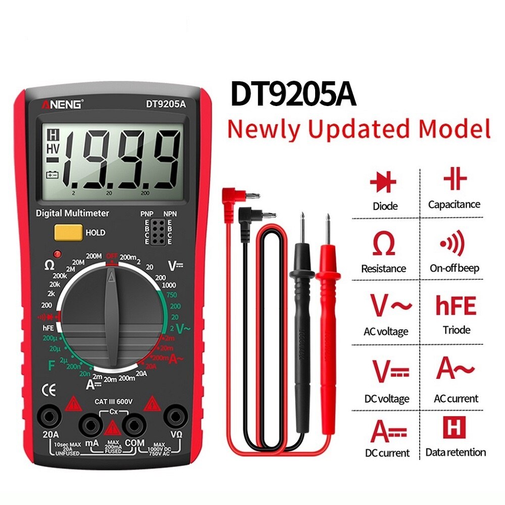 Newly Digital True RMS Professional Multimeter