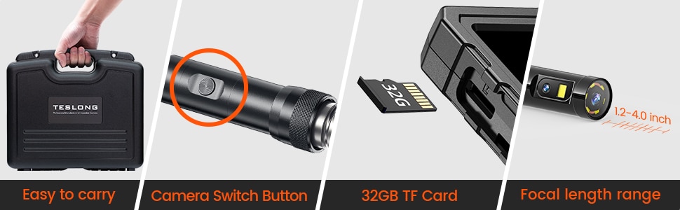 5 inches IPS Inspection Camera