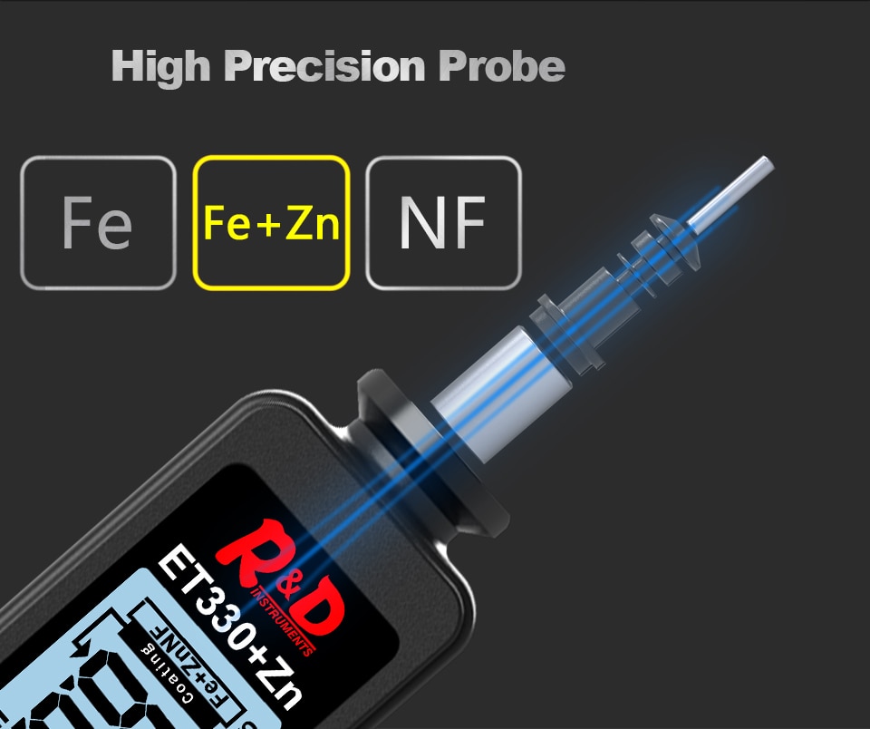 R&D ET330 Car Paint Thickness Gauge