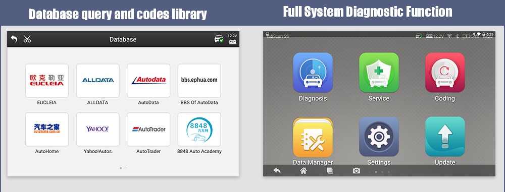 Eucleia Tabscan S8 Automotive Scanner