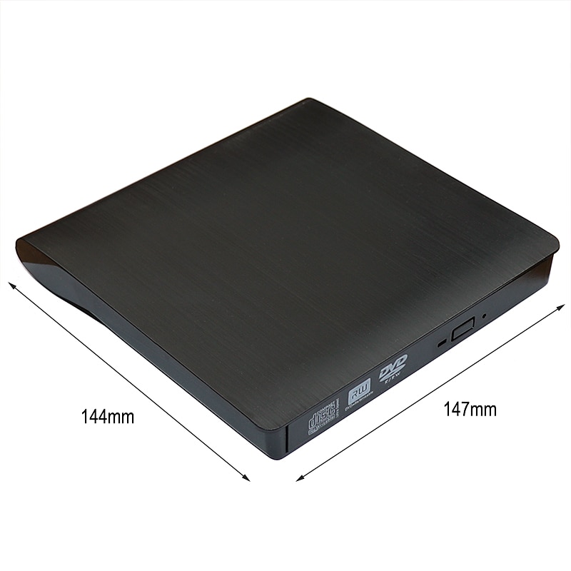 USB 3.0 Slim External DVD RW CD Writer Drive