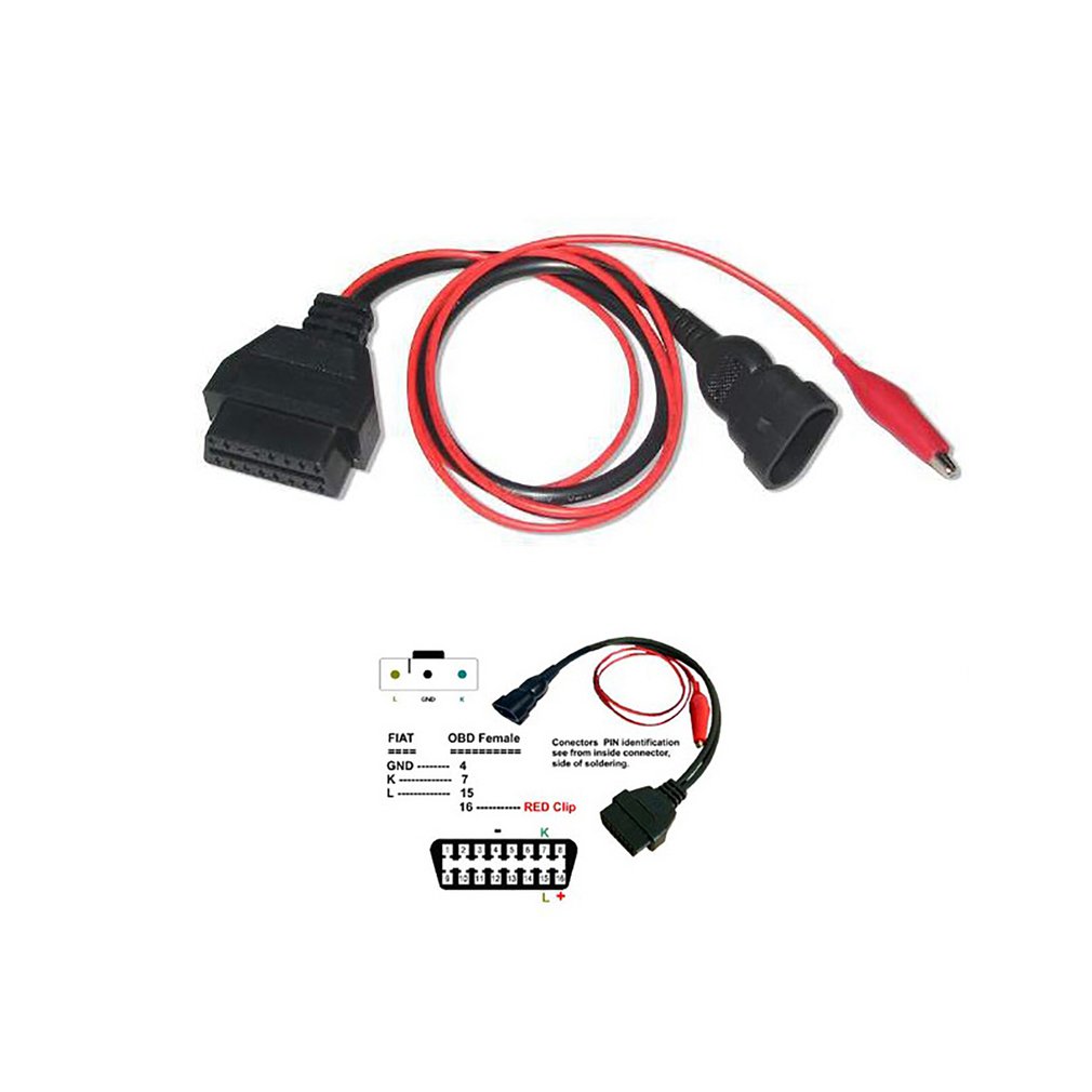 3 Pin to 16 Pin OBD2 Adapter Connector 