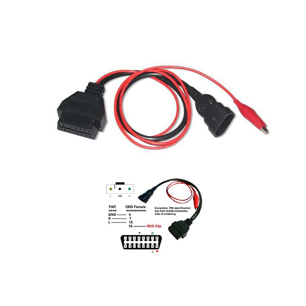 Conector del SIM obd2 de 3 a 16 agujas 