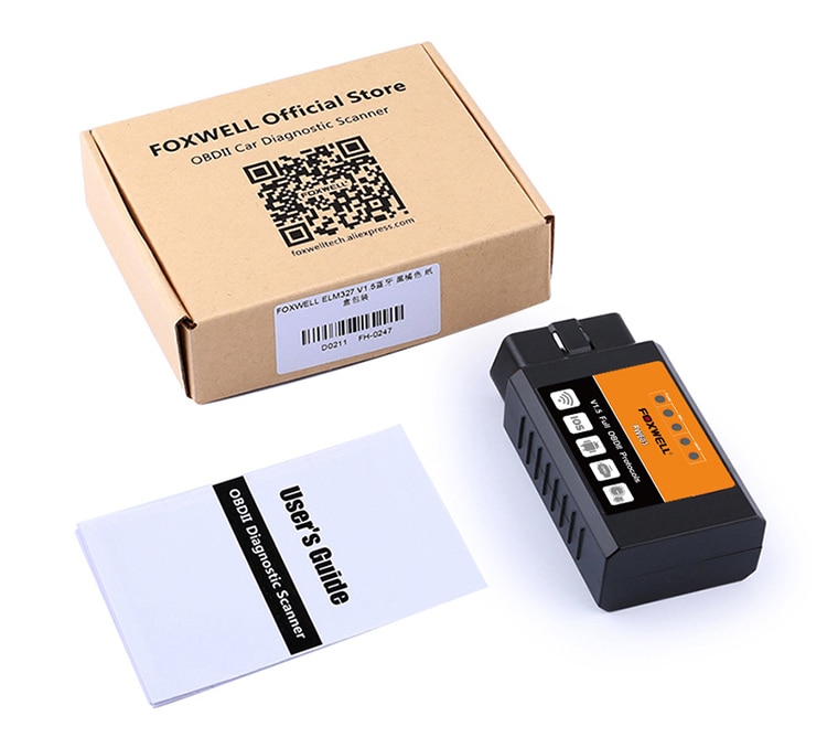 Escáner foxwell fw601 universal obd2 WiFi elm327 V 1.5