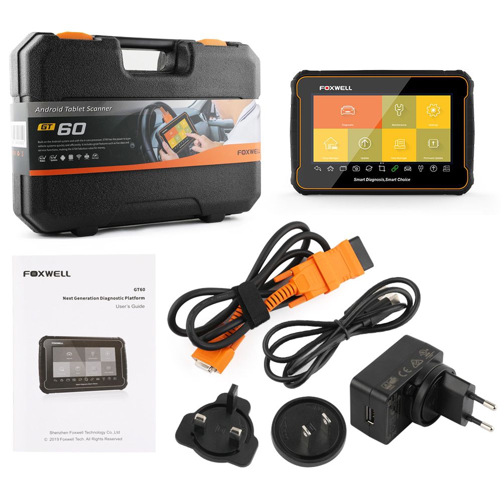 Herramienta de diagnóstico de todo el sistema para vehículos foxwell GT60 OBD 2